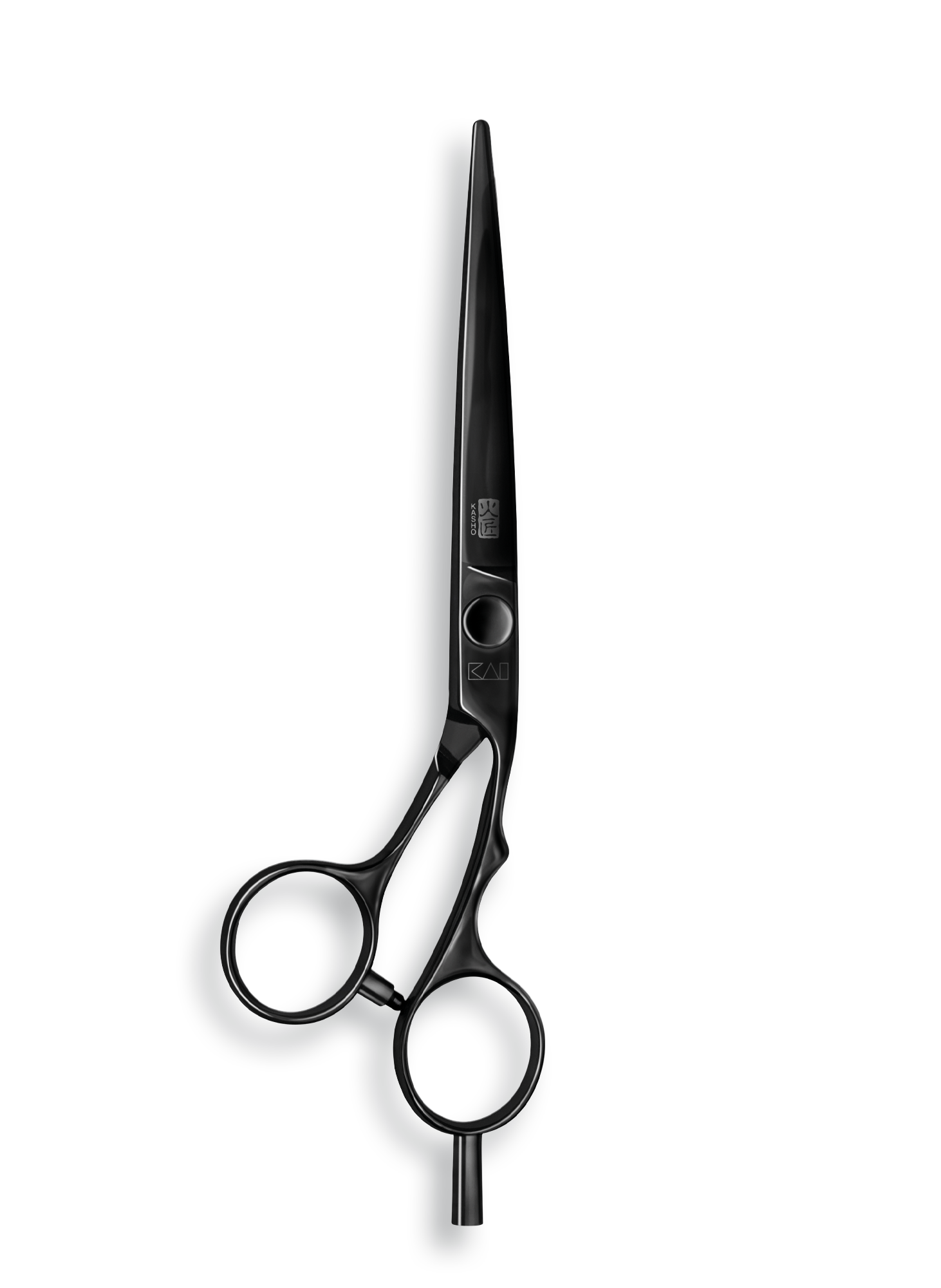 KASHO SILVER SERIES BLACK 6" OFFSET SCISSOR – Silver Series 6.0"