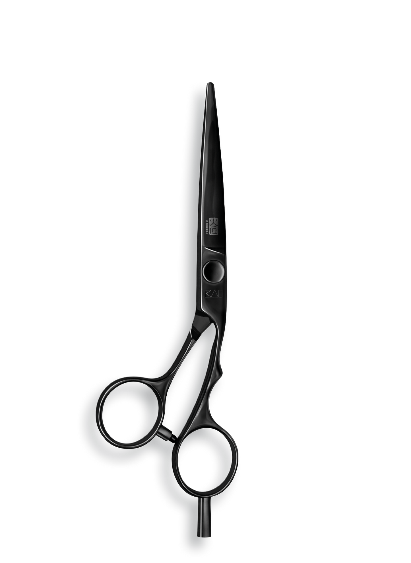 KASHO SILVER BLACK 55" OFFSET SCISSOR – Silver Series 5.5"