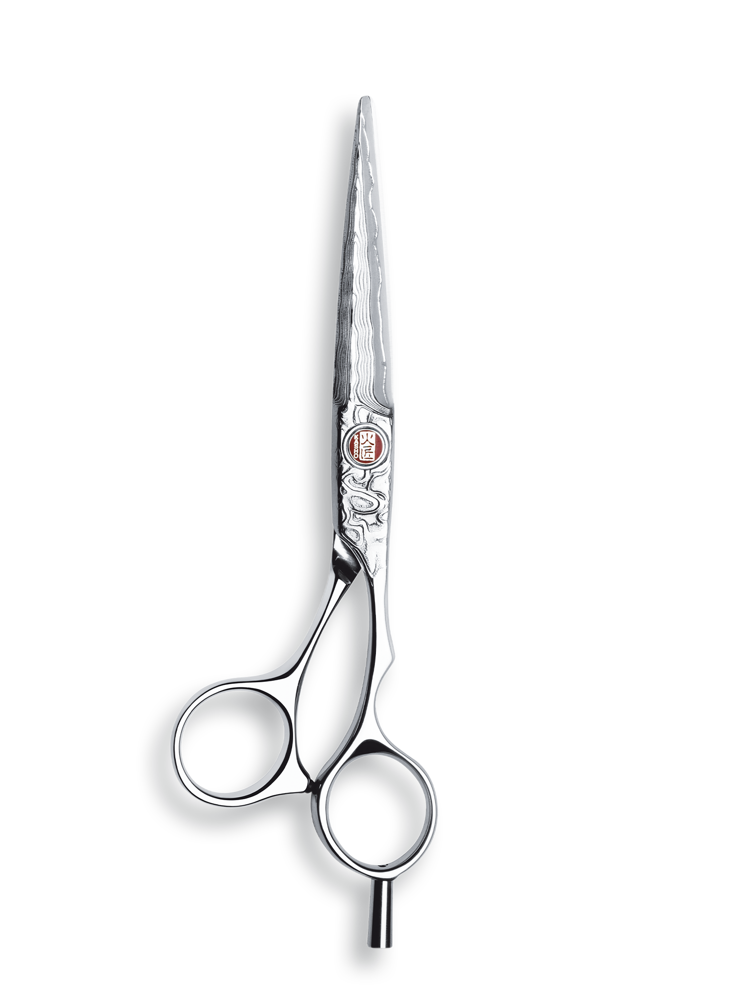 KASHO  DAMASCUS 6" OFFSET SCISSOR – Damascus Series 6.0"